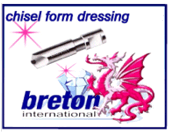 Click here to find out more about our chisel form dressing tools