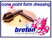 Click here to find out more about our cone point form dressing tools